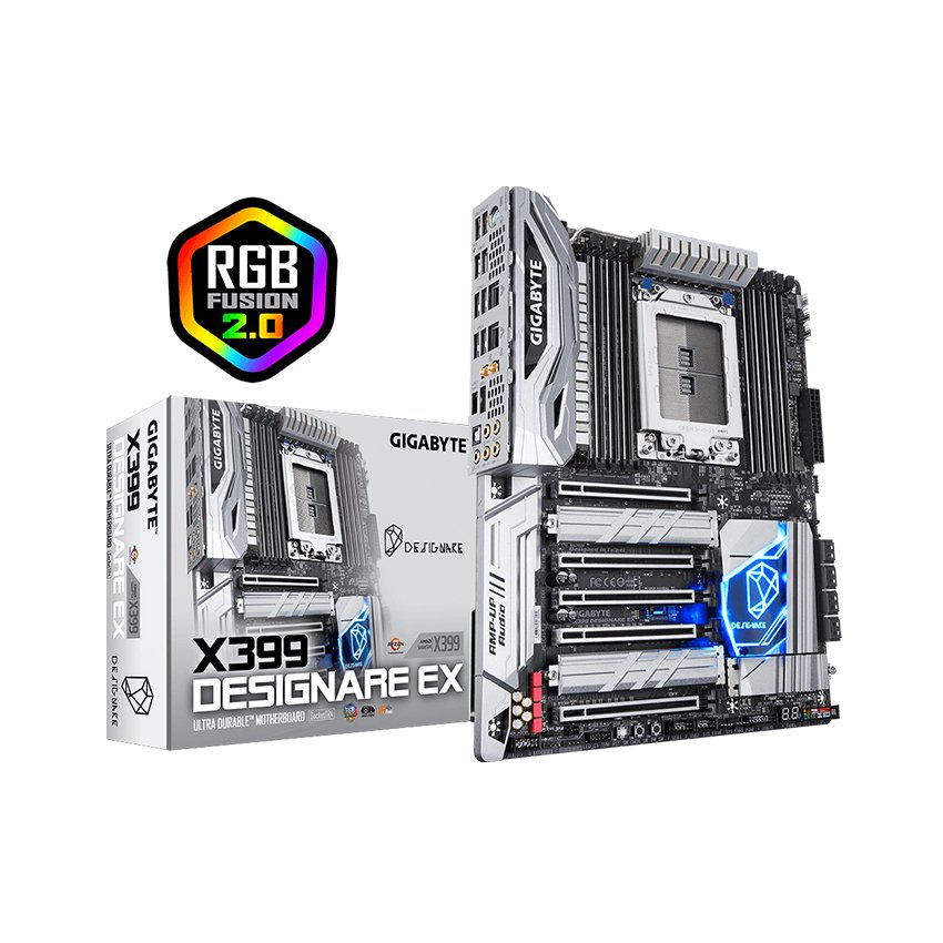 Mainboard Gigabyte X399 DESIGNARE EX (AMD X399, TR4, ATX, 8 khe RAM DDR4)
