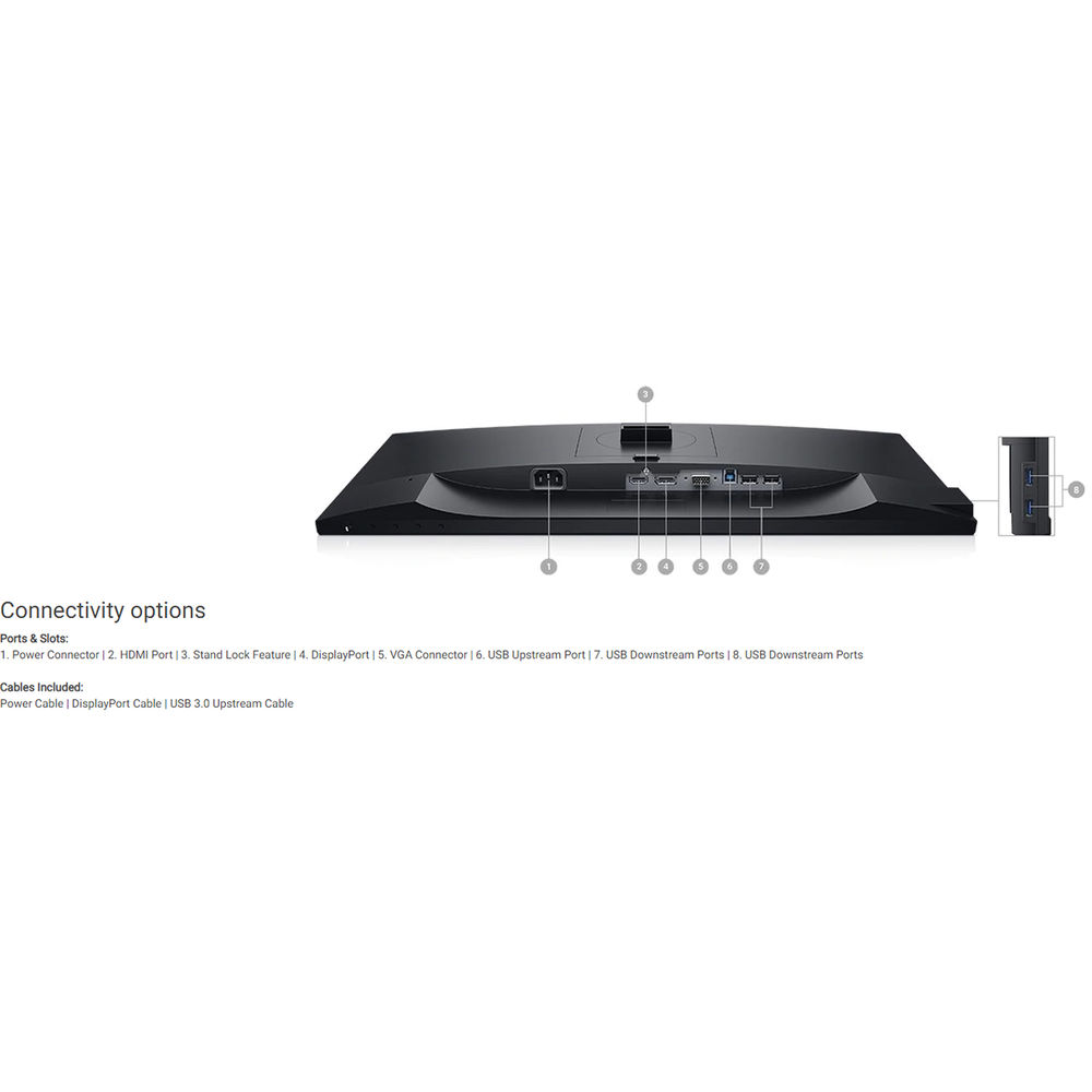 Màn hình Dell P2319H (23inch | FHD | IPS | 60Hz | FreeSync | Flat) 4 Màn hình Dell P2319H (23inch | FHD | IPS | 60Hz | FreeSync | Flat)