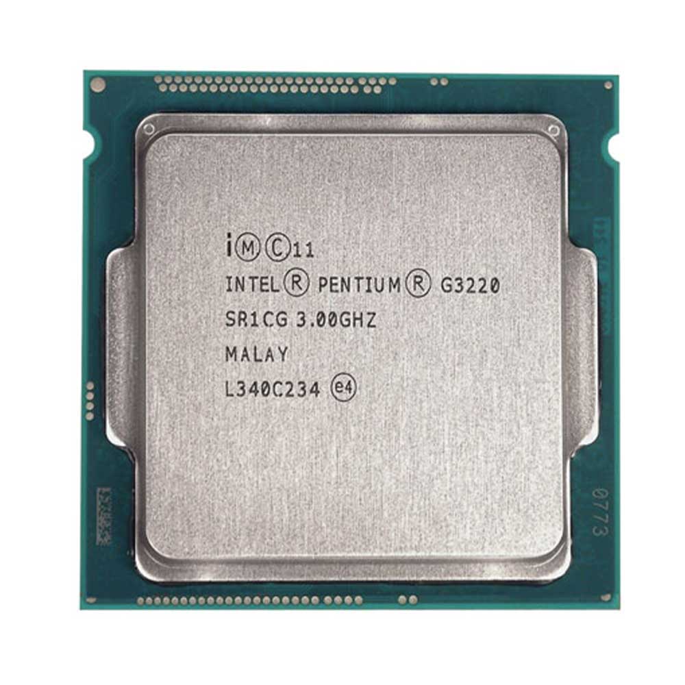 CPU Intel Pentium G3220 (3.0GHz, 2 nhân 2 luồng, 3MB Cache, 53W) - Socket Intel LGA 1150 1 CPU Intel Pentium G3220 (3.0GHz, 2 nhân 2 luồng, 3MB Cache, 53W) - Socket Intel LGA 1150