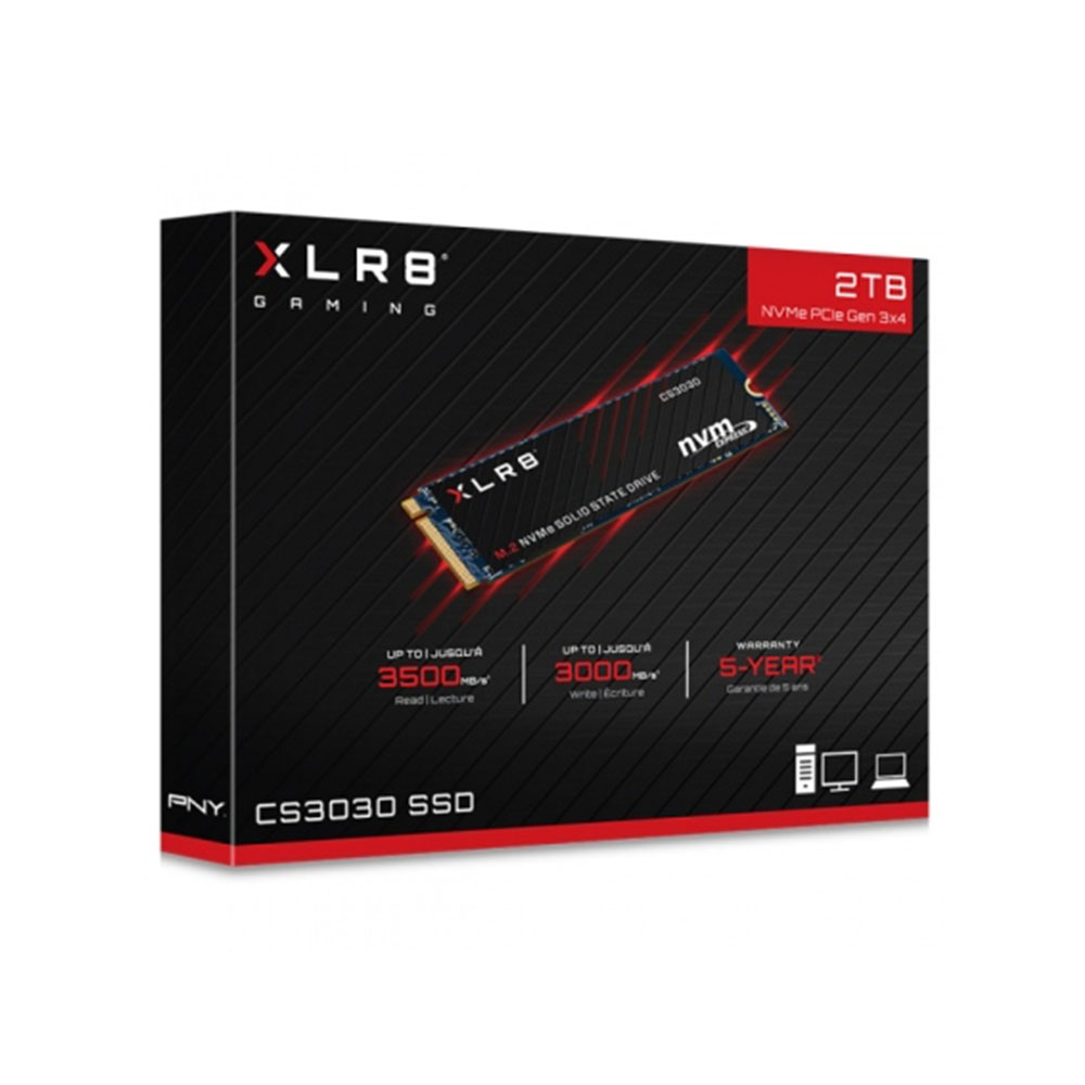 Ổ cứng SSD PNY XLR8 CS3030 M.2 2TB 2 Ổ cứng SSD PNY XLR8 CS3030 M.2 2TB