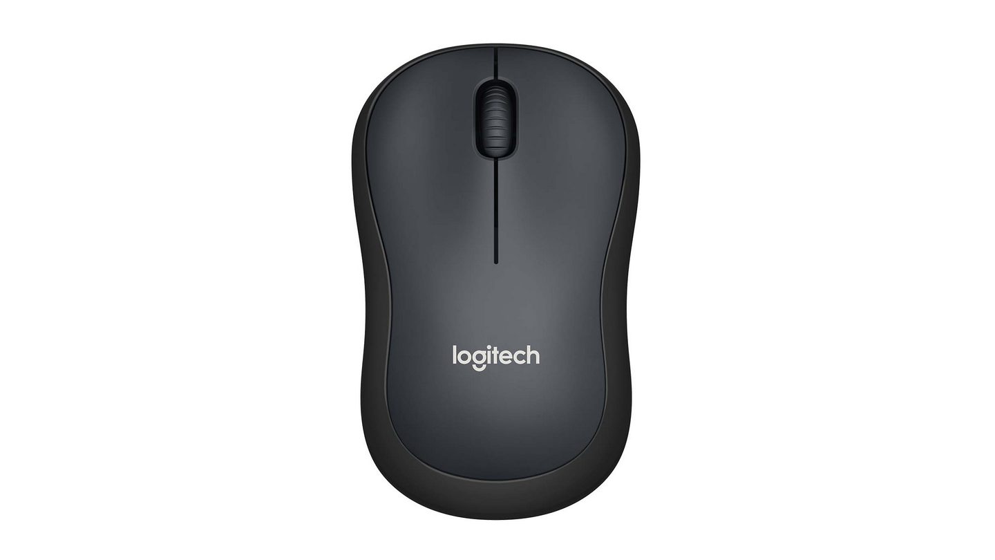 Chuột máy tính Logitech M221 Wireless (Xám đen)