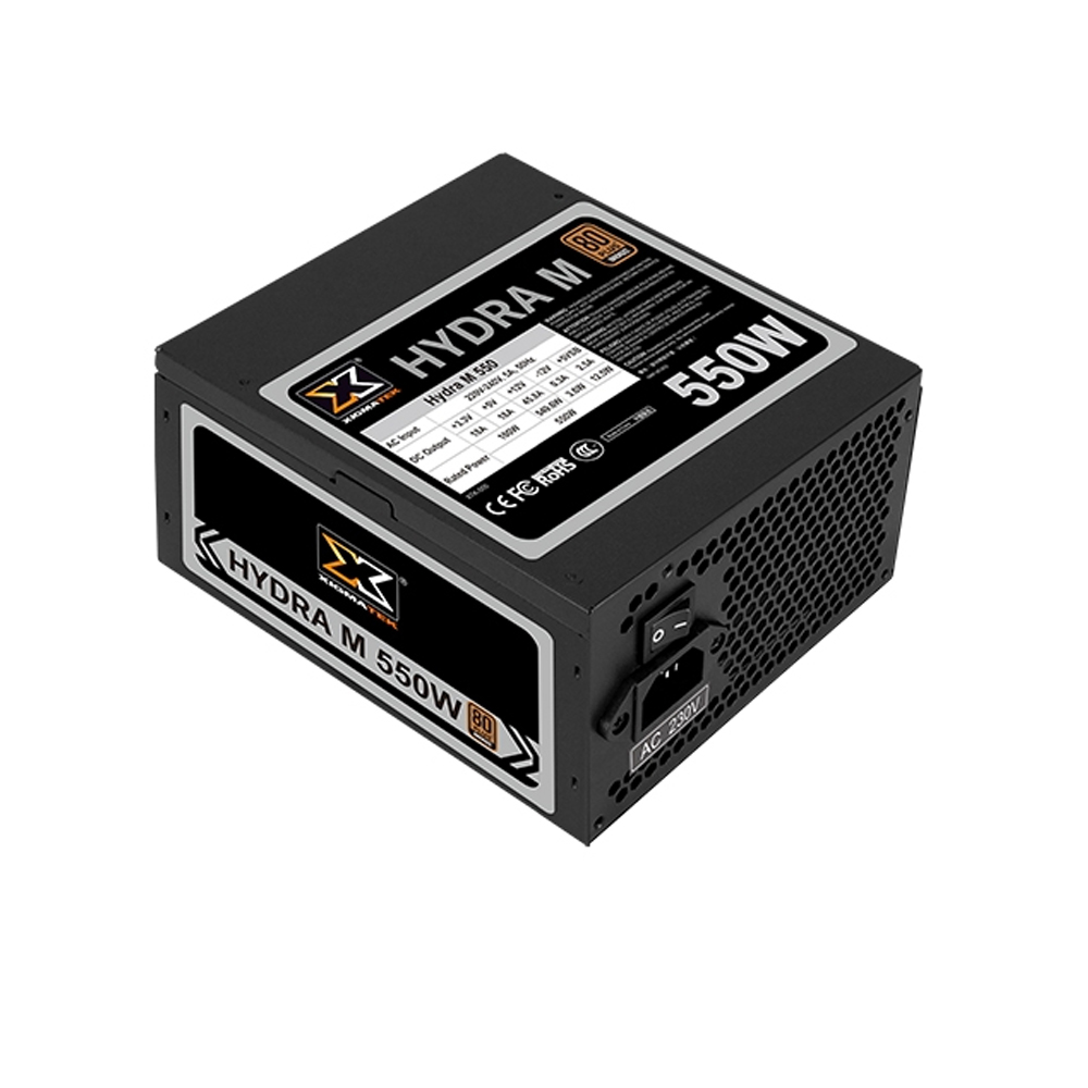 Nguồn máy tính Xigmatek Hydra M 550 80 Plus Bronze 3 Nguồn máy tính Xigmatek Hydra M 550 80 Plus Bronze