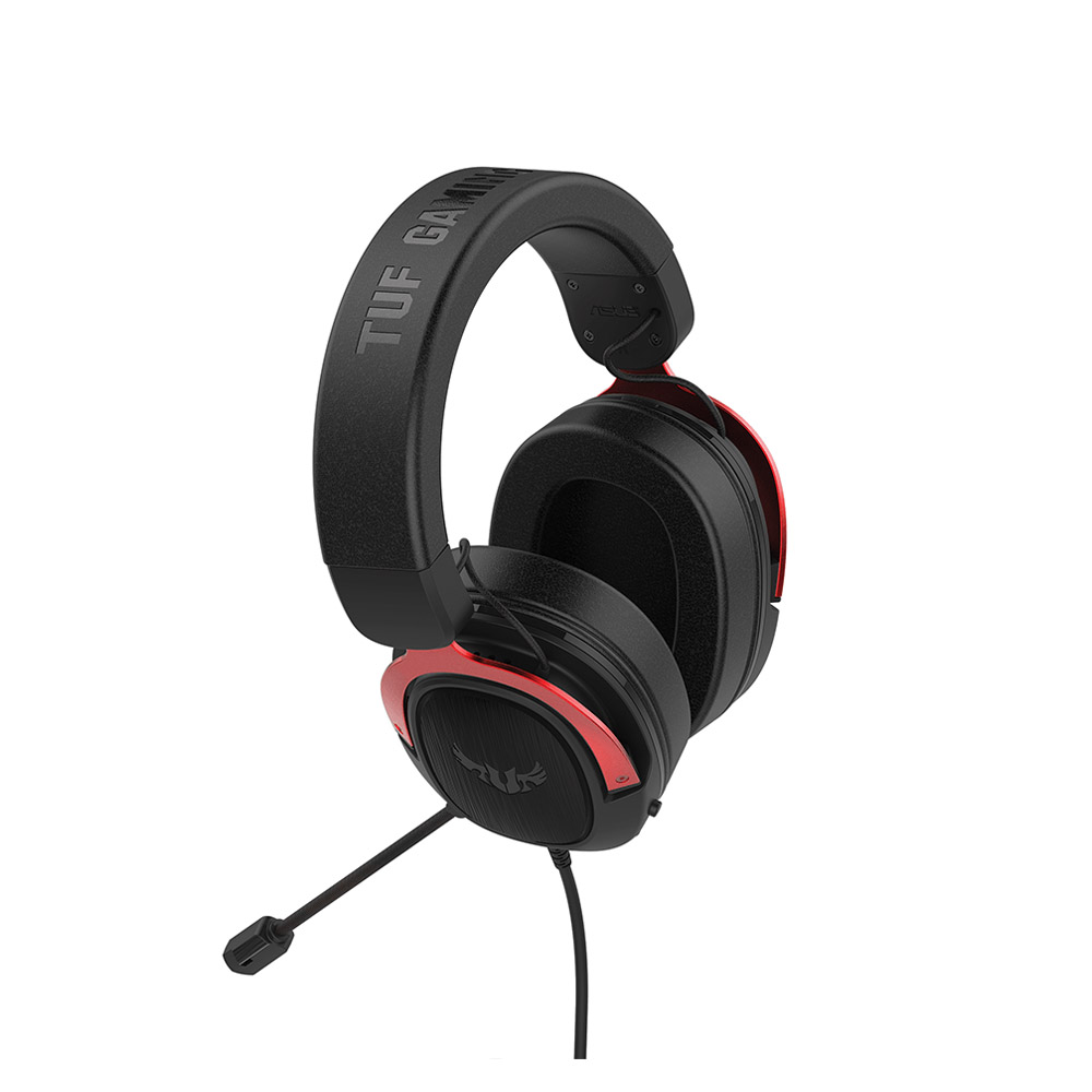 Tai nghe Asus Tuf H3 Gaming (Black Red ) 6 Tai nghe Asus Tuf H3 Gaming (Black Red )