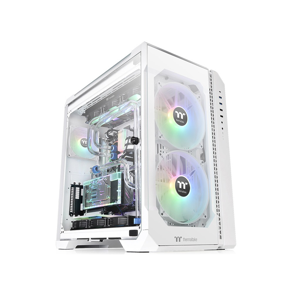 Vỏ case Thermaltake View 51 Tempered Glass Snow ARGB