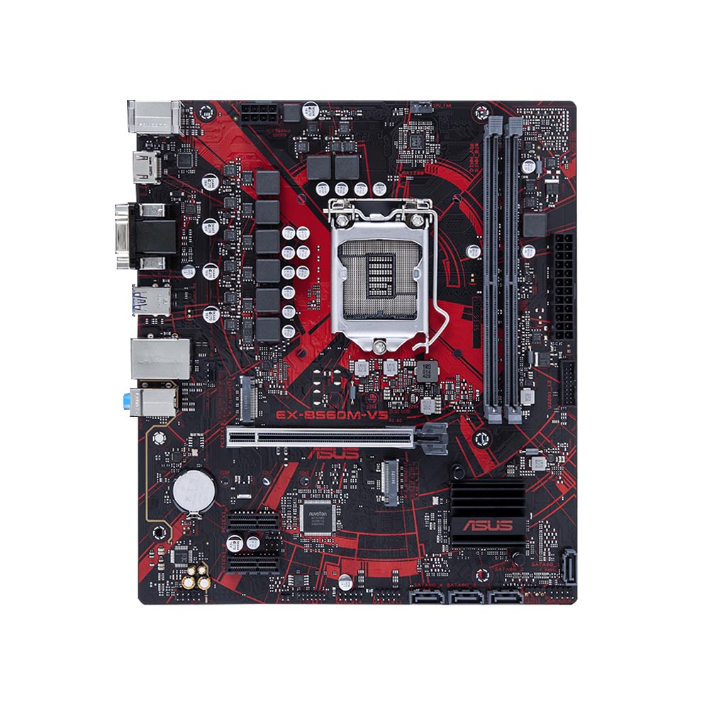 Mainboard Asus EX-B560M-V5 (Socket 1200 | m-ATX | 2 khe RAM) 1 Mainboard Asus EX-B560M-V5 (Socket 1200 | m-ATX | 2 khe RAM)
