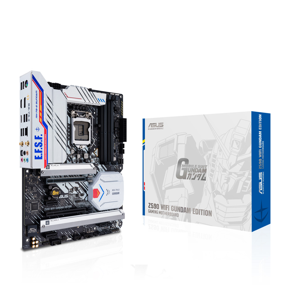 Mainboard Asus TUF Gaming Z590 Wifi Gundam Edition (LGA1200, ATX, 4 khe RAM DDR4) 8 Mainboard Asus TUF Gaming Z590 Wifi Gundam Edition (LGA1200, ATX, 4 khe RAM DDR4)