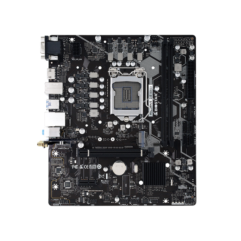 Mainboard Biostar H510MH/E (LGA1200, mATX, 2 khe RAM DDR4) 4 Mainboard Biostar H510MH/E (LGA1200, mATX, 2 khe RAM DDR4)