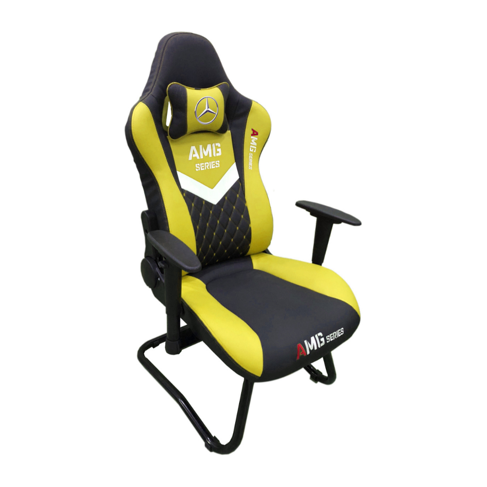 Ghế chơi game AMG chân quỳ (Vàng) 1 Ghế chơi game AMG chân quỳ (Vàng)