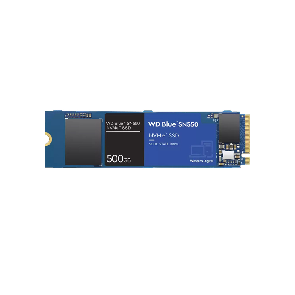 Ổ cứng SSD Western Blue SN550 500GB M.22280 NVMe 1 Ổ cứng SSD Western Blue SN550 500GB M.22280 NVMe