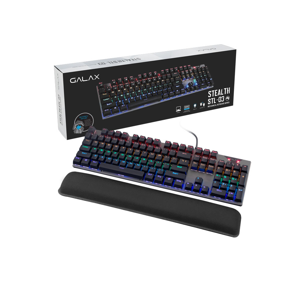 Bàn phím cơ Galax Stealth-03 Blue Switch