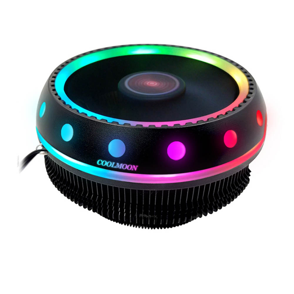 Tản nhiệt khí CPU Coolmoon UFO Led RGB 1 Tản nhiệt khí CPU Coolmoon UFO Led RGB