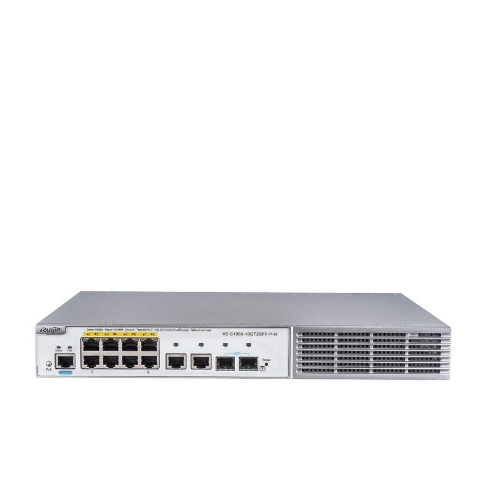 Bộ chia mạng RUIJIE XS-S1960-10GT2SFP-P-H 1 Bộ chia mạng RUIJIE XS-S1960-10GT2SFP-P-H