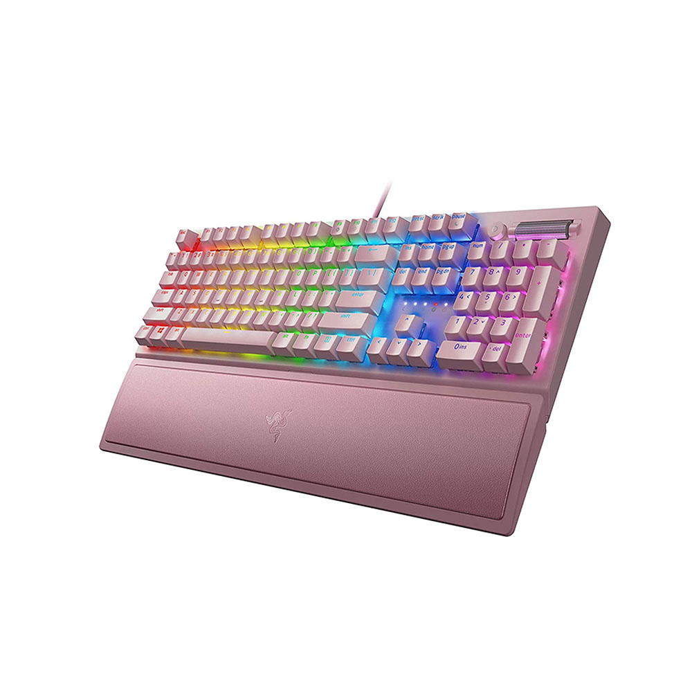 Bàn phím Razer BlackWidow V3 Green Switch Quartz (Pink) 5 Bàn phím Razer BlackWidow V3 Green Switch Quartz (Pink)