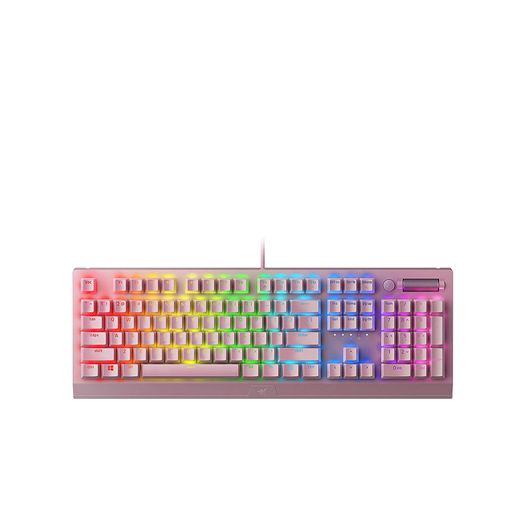 Bàn phím Razer BlackWidow V3 Green Switch Quartz (Pink) 4 Bàn phím Razer BlackWidow V3 Green Switch Quartz (Pink)