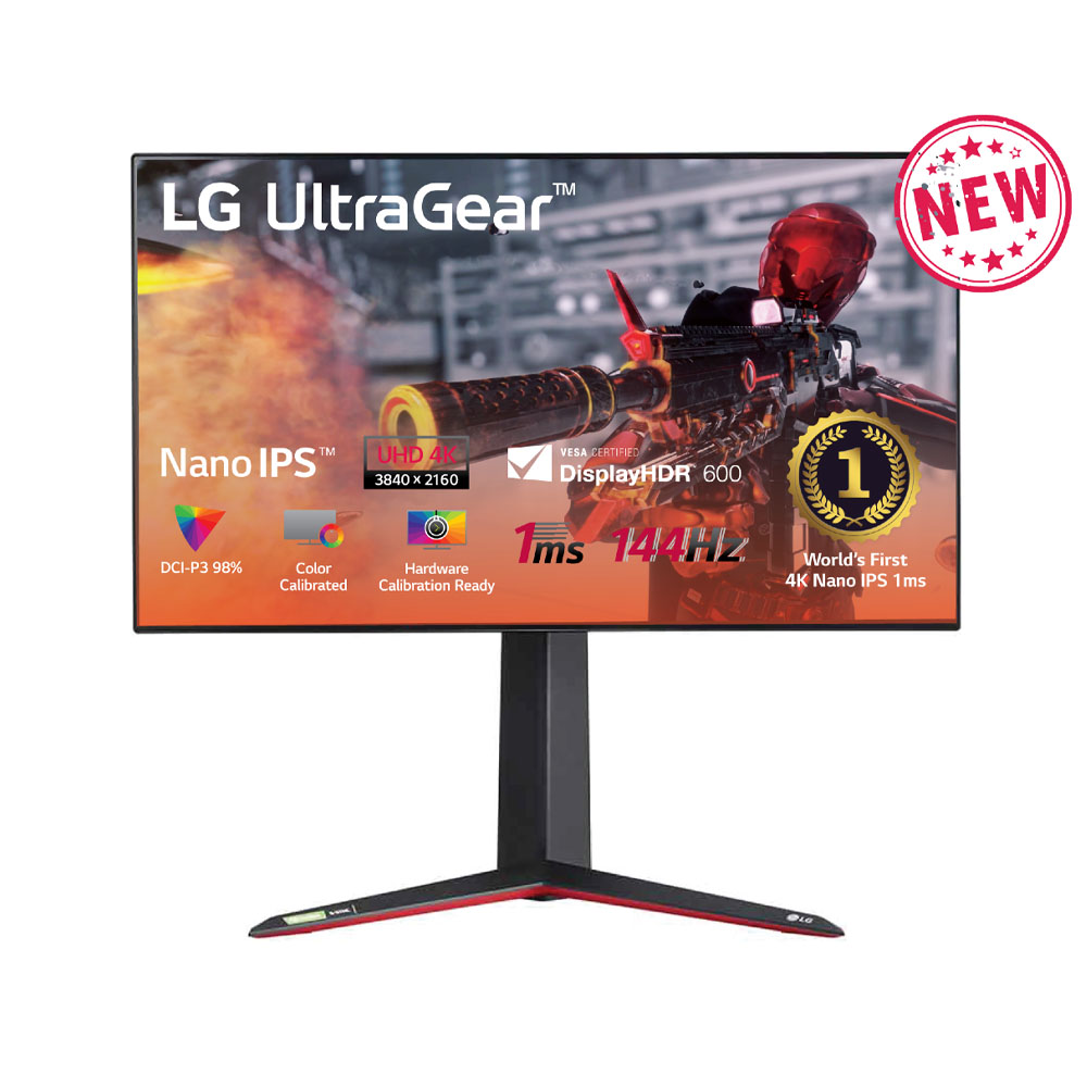 Màn hình LG UltraGear Gaming 27GN950-B.ATV (27inch/IPS/4K/144Hz/G-Sync/FreeSync) 1 Màn hình LG UltraGear Gaming 27GN950-B.ATV (27inch/IPS/4K/144Hz/G-Sync/FreeSync)