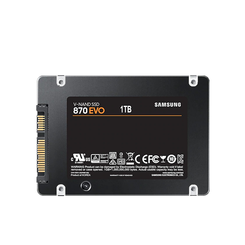 Ổ Cứng SSD Samsung 870 EVO 1TB (2.5" | SATA III | 560MB/s | 530MB/s) 2 Ổ Cứng SSD Samsung 870 EVO 1TB (2.5" | SATA III | 560MB/s | 530MB/s)