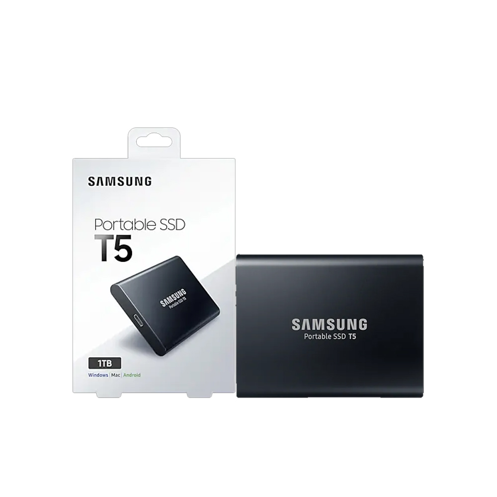 Ổ cứng di động SSD Samsung T5 1TB Black 2 Ổ cứng di động SSD Samsung T5 1TB Black