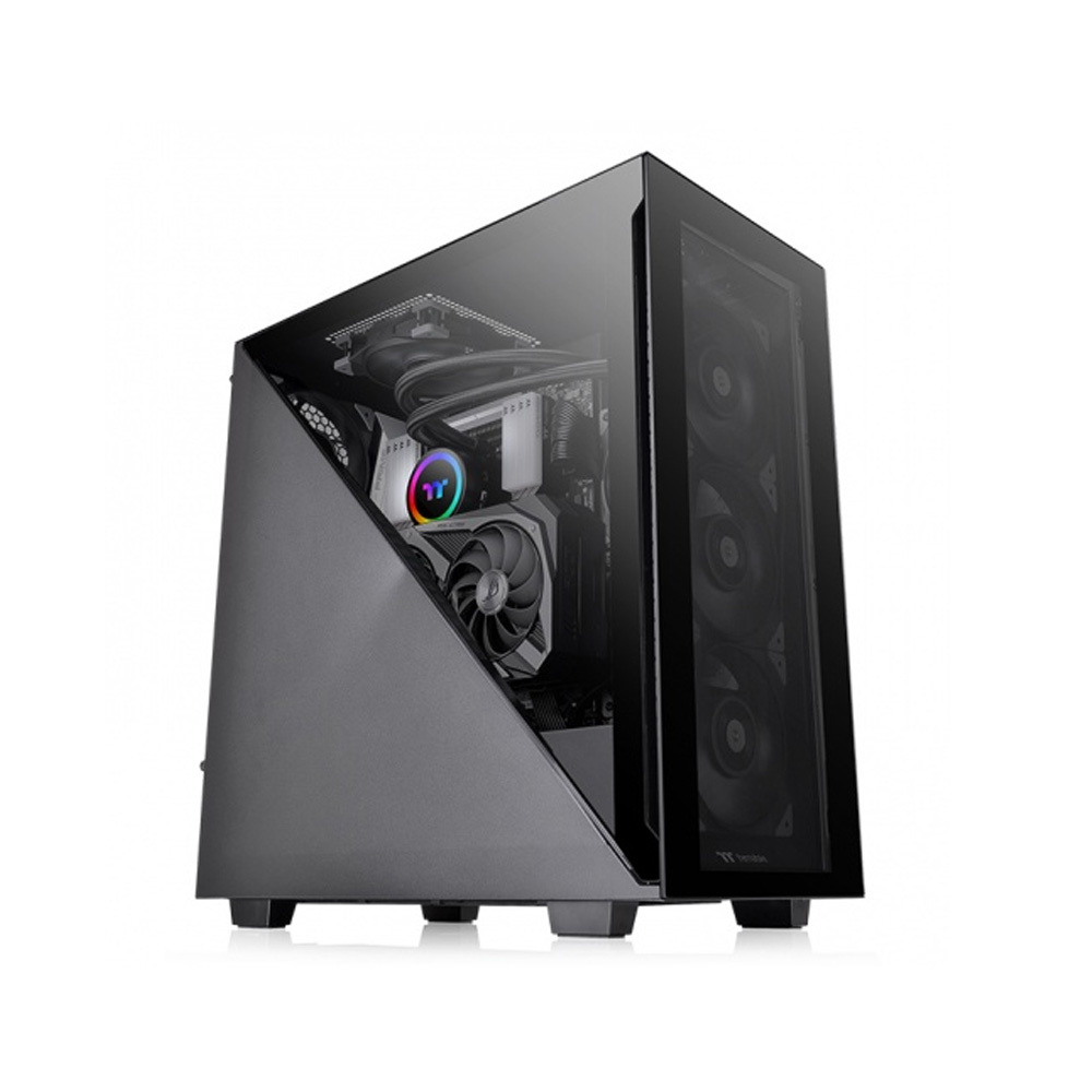 Vỏ case Thermaltake Divider 300 Tempered Glass Black