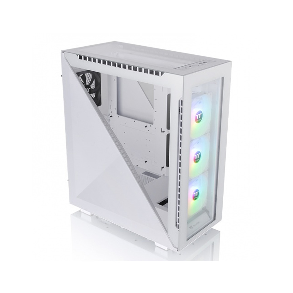 Vỏ case Thermaltake Divider 500 Tempered Glass RGB Snow 3 Vỏ case Thermaltake Divider 500 Tempered Glass RGB Snow