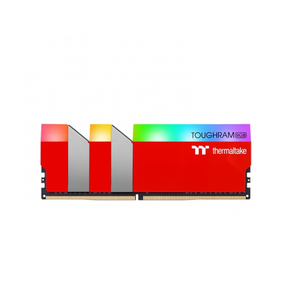 RAM Desktop Thermaltake Toughram RGB 16GB (2x8GB) DDR4 3200MHz Racing Red 2 RAM Desktop Thermaltake Toughram RGB 16GB (2x8GB) DDR4 3200MHz Racing Red