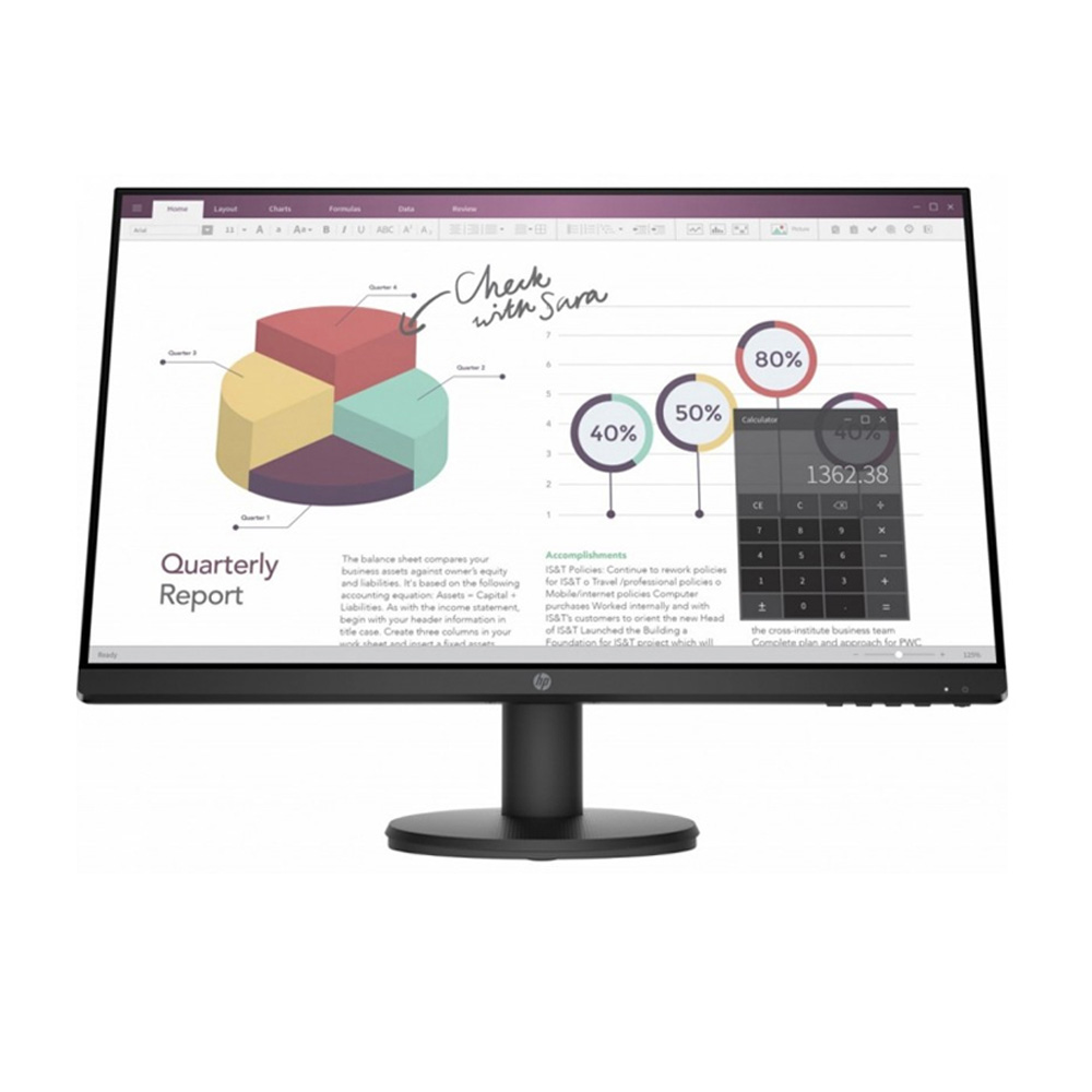 Màn hình HP P24v-9TT78AA (24inch/FHD/IPS/60Hz)