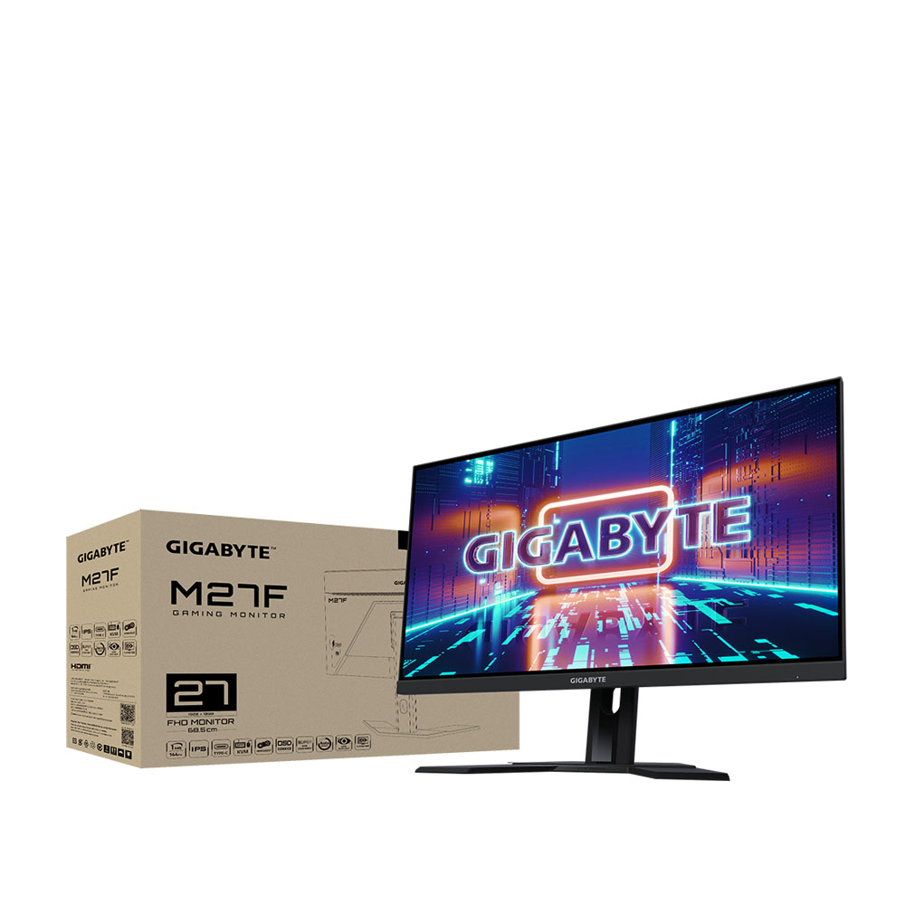 Màn hình Gigabyte M27F-EK (27inch | FHD | IPS | 144Hz | FreeSync, G-Sync | Flat) 2 Màn hình Gigabyte M27F-EK (27inch | FHD | IPS | 144Hz | FreeSync, G-Sync | Flat)