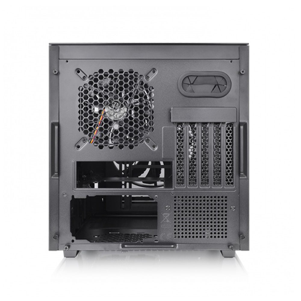 Vỏ case Thermaltake Divider 200 Tempered Glass Micro Chassic Black 2 Vỏ case Thermaltake Divider 200 Tempered Glass Micro Chassic Black