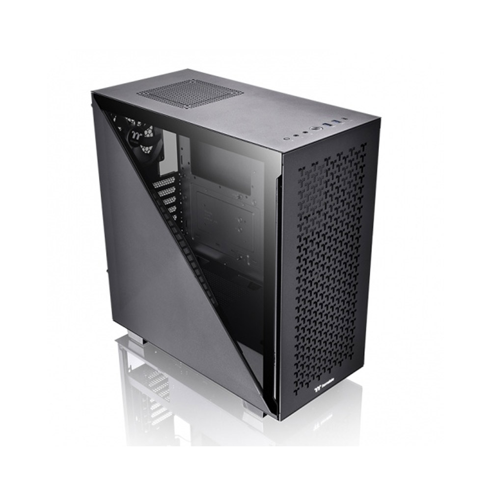 Vỏ case Thermaltake Divider 300 Tempered Glass Air Black 2 Vỏ case Thermaltake Divider 300 Tempered Glass Air Black