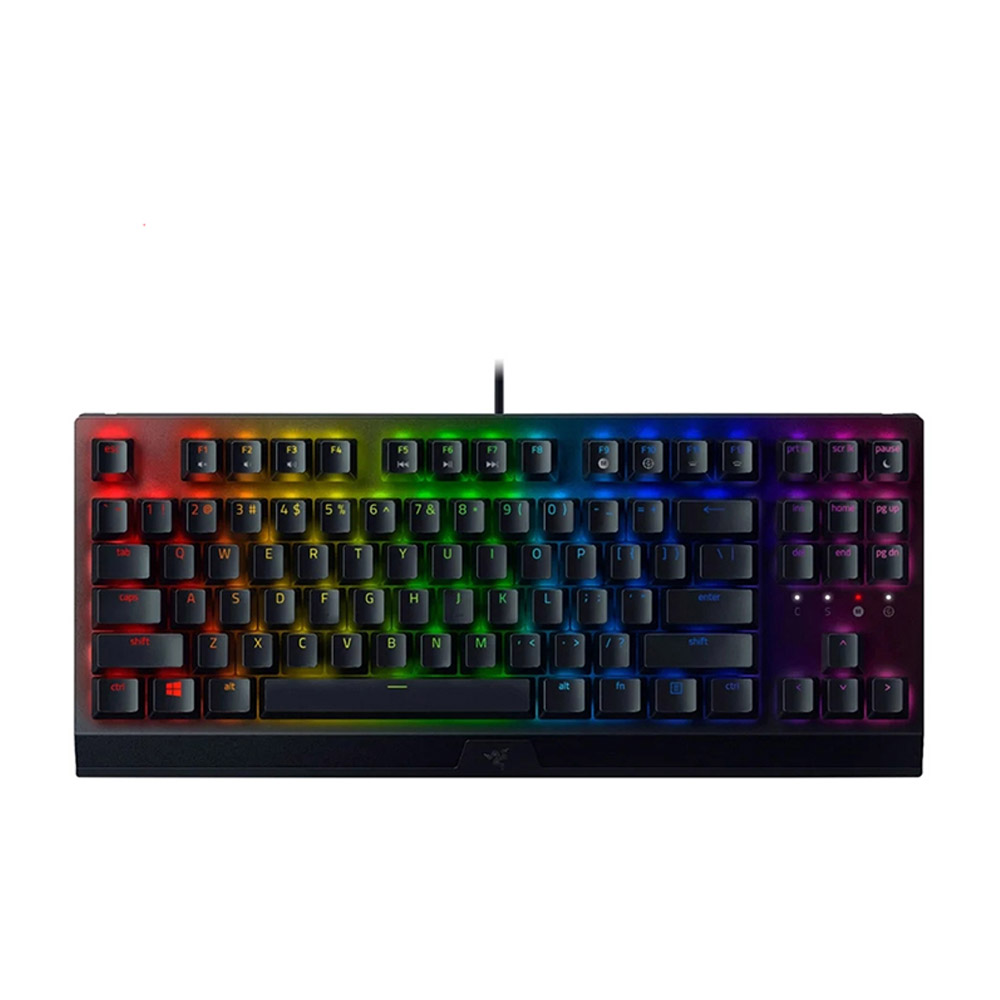 Bàn phím cơ Razer BlackWidow V3 Lite Silent Mechanical US Layout Yellow Switch