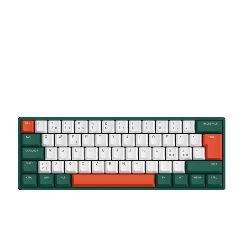 Bàn phím cơ IQUNIX F60 Jungle Mystery Cherry MX Switch