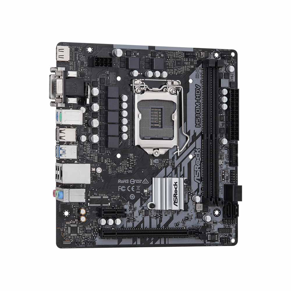 Mainboard Asrock H510M - HDV R2.0 (LGA1200, mATX, 2 khe RAM DDR4) 3 Mainboard Asrock H510M - HDV R2.0 (LGA1200, mATX, 2 khe RAM DDR4)