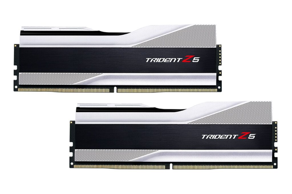 RAM Gskill Trident Z5 RGB DDR5 32GB (6000MHz | CL40 | 2x16GB | White | F5-6000U4040E16GX2-TZ5RS)