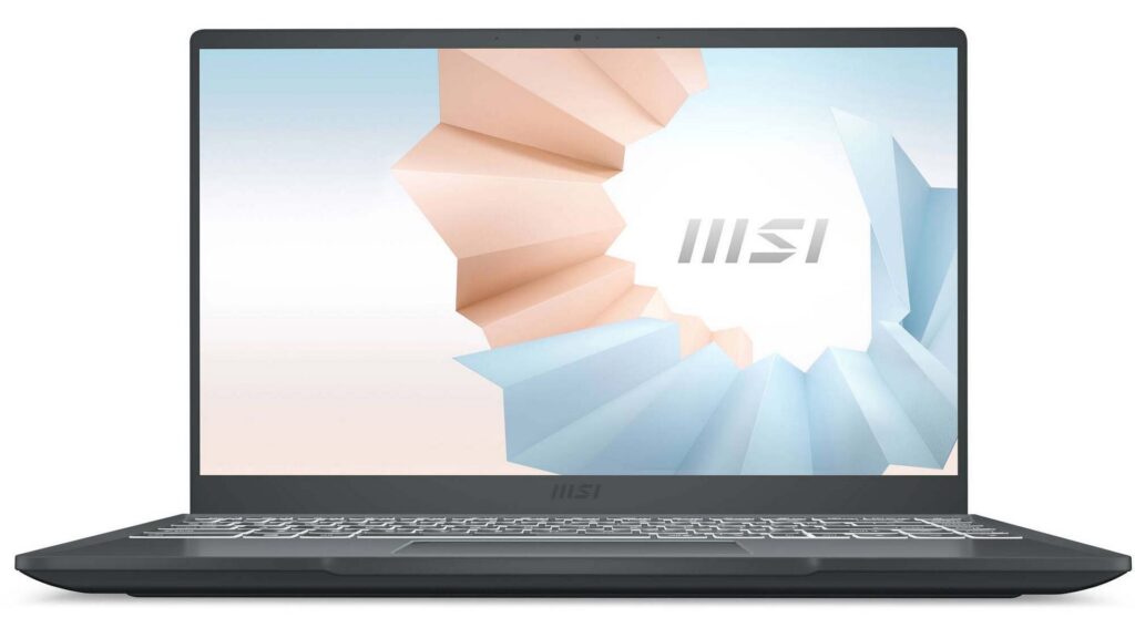 Laptop MSI Modern 14 B11MOU 1030VN (i3-1115G4 | RAM 8GB | SSD 256GB | 14″ FHD | Win11 | Gray)