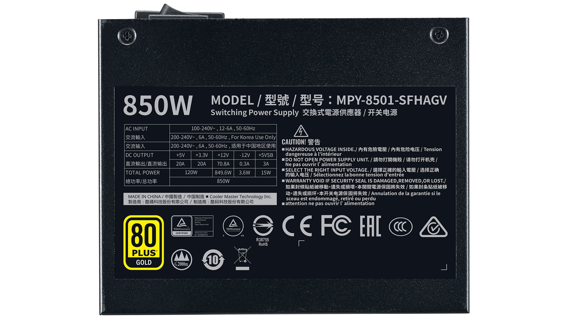 Hiệu suất 80 PLUS GOLD