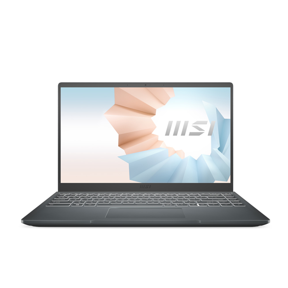 Laptop MSI Modern 14B5M 204VN (14 inch FHD | Ryzen 5 5500U | RAM 8GB | SSD 512GB | Win 11 | Gray)