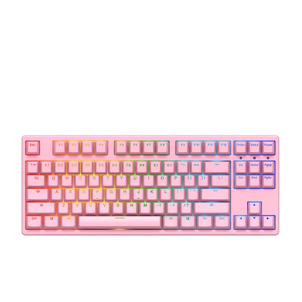 Bàn phím cơ AKKO 3087S RGB Pink - Akko Switch