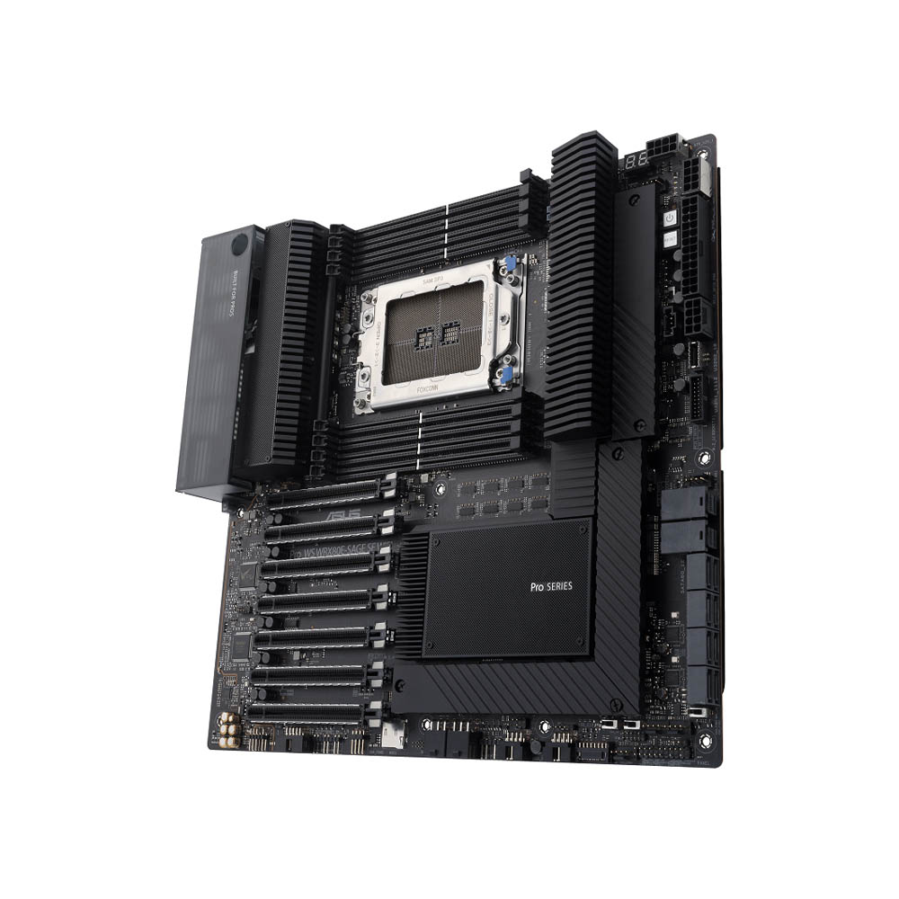 Mainboard Asus Pro WS WRX80E-SAGE SE WIFI (E-ATX | 8 khe RAM DDR4) 3 Mainboard Asus Pro WS WRX80E-SAGE SE WIFI (E-ATX | 8 khe RAM DDR4)