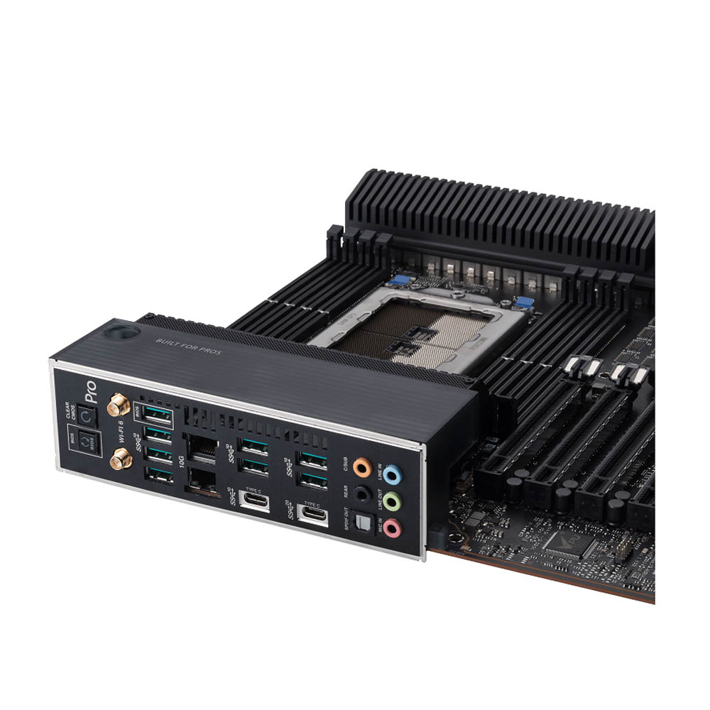 Mainboard Asus Pro WS WRX80E-SAGE SE WIFI (E-ATX | 8 khe RAM DDR4) 2 Mainboard Asus Pro WS WRX80E-SAGE SE WIFI (E-ATX | 8 khe RAM DDR4)