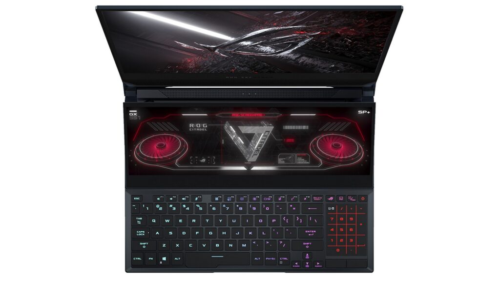 Laptop ASUS Zephyrus Duo 15 SE GX551QS-HF103T (Ryzen 9-5900HX | RTX 3080 16GB | RAM 32GB | 1TB + 1TB SSD | 15.6 FHD | Win10 | Đen)