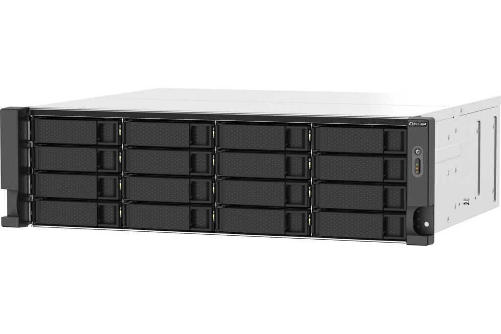 Thiết bị lưu trữ QNAP TS-1673AU-RP-16G (3U | 16-Bay | Ryzen V1500B | 16GB RAM | 2.5GbE LAN)