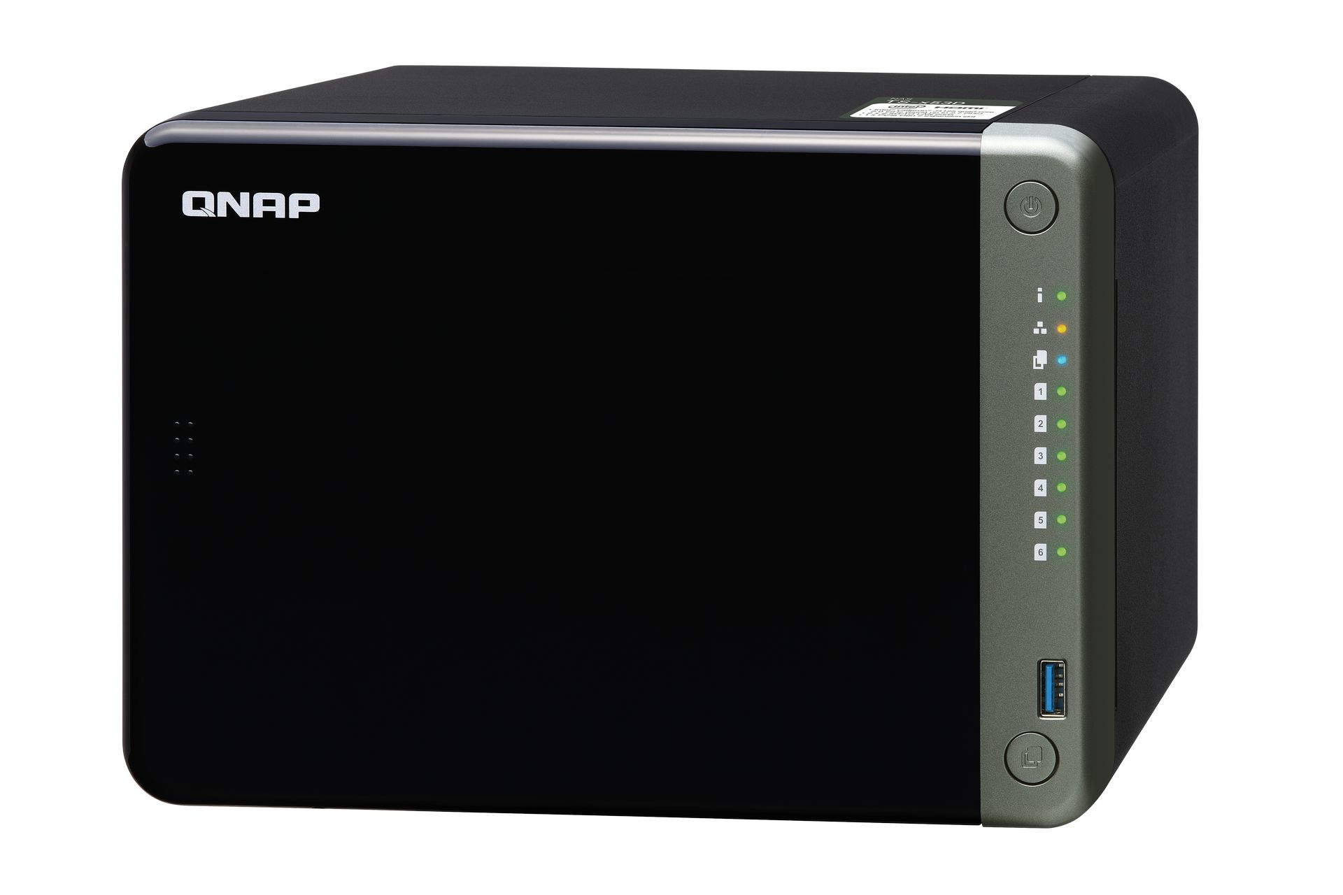Thiết bị lưu trữ QNAP TS-653D-8G (6-Bay | Celeron J4125 | RAM 8GB | M.2 PCIe | 2.5 GbE | USB 3.2) 2 Thiết bị lưu trữ QNAP TS-653D-8G (6-Bay | Celeron J4125 | RAM 8GB | M.2 PCIe | 2.5 GbE | USB 3.2)