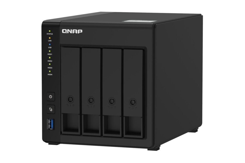 NAS QNAP TS-451D2-4G (4-Bay | Celeron J4025 | RAM 4GB | USB 3.2 | HDMI)