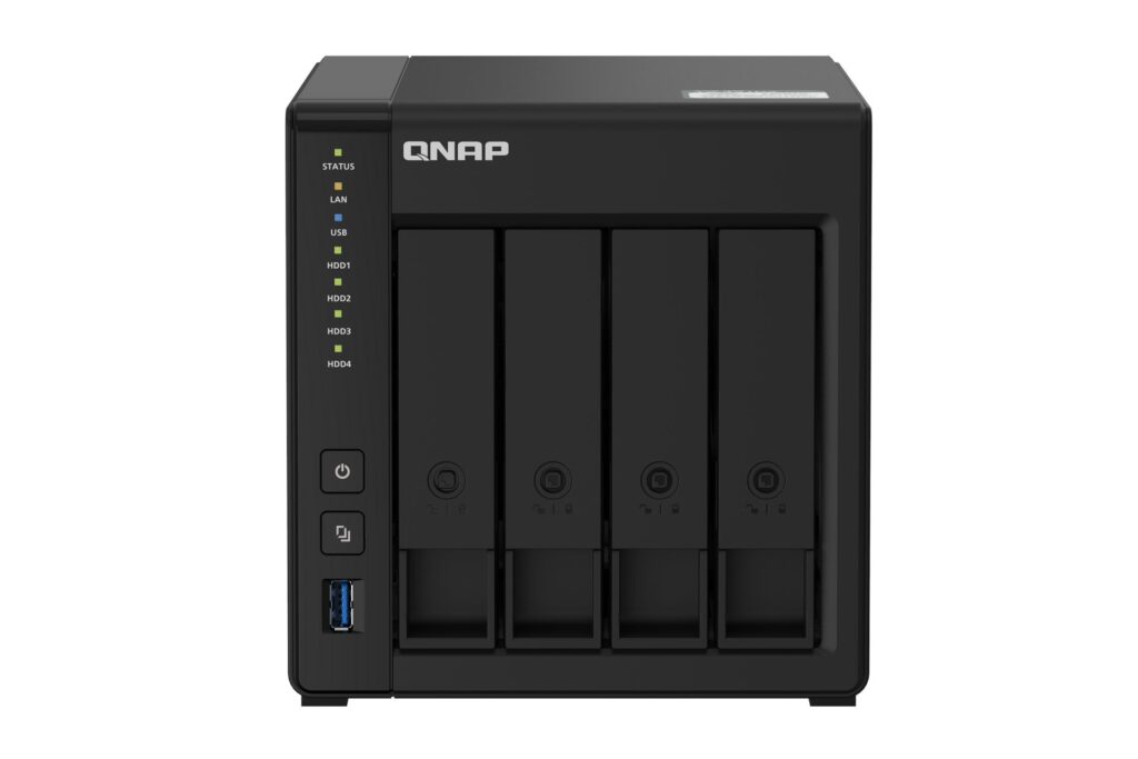NAS QNAP TS-451D2-4G (4-Bay | Celeron J4025 | RAM 4GB | USB 3.2 | HDMI)