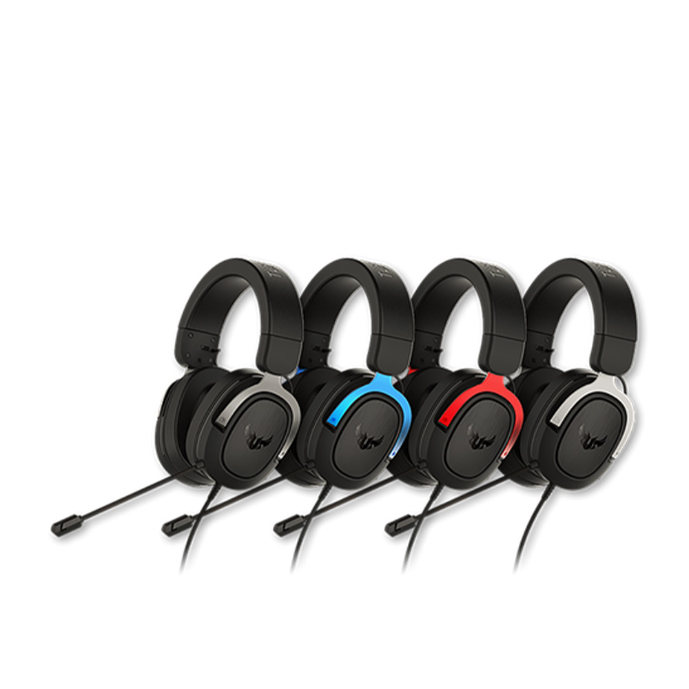 Tai nghe Asus TUF Gaming H3 (Silver) 4 Tai nghe Asus TUF Gaming H3 (Silver)