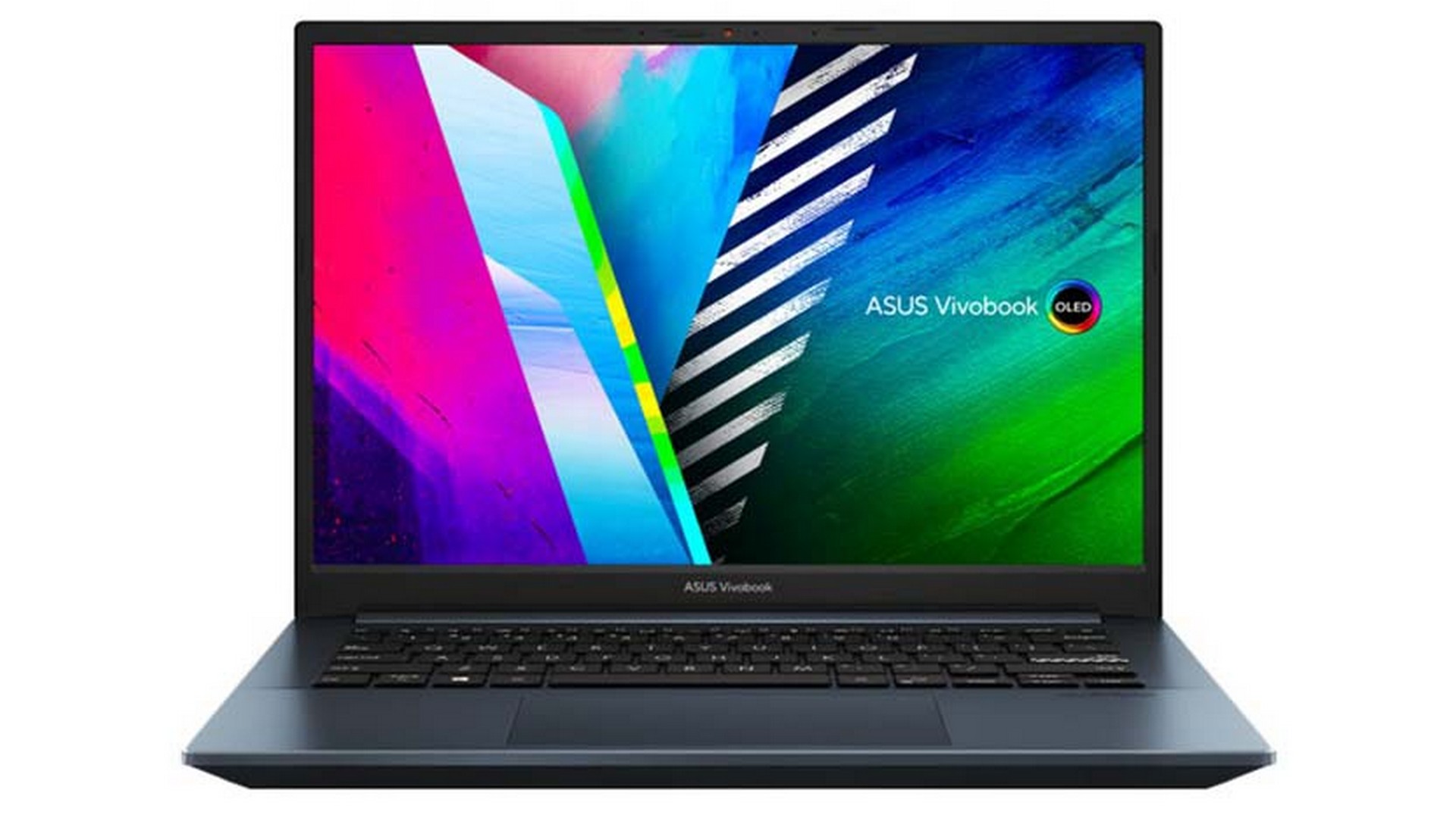 Laptop ASUS VivoBook Pro 14 OLED M3401QA-KM040T (R7 5800H | RAM 8GB | SSD 512GB | 14" 2.8K | Win10 | Xanh)