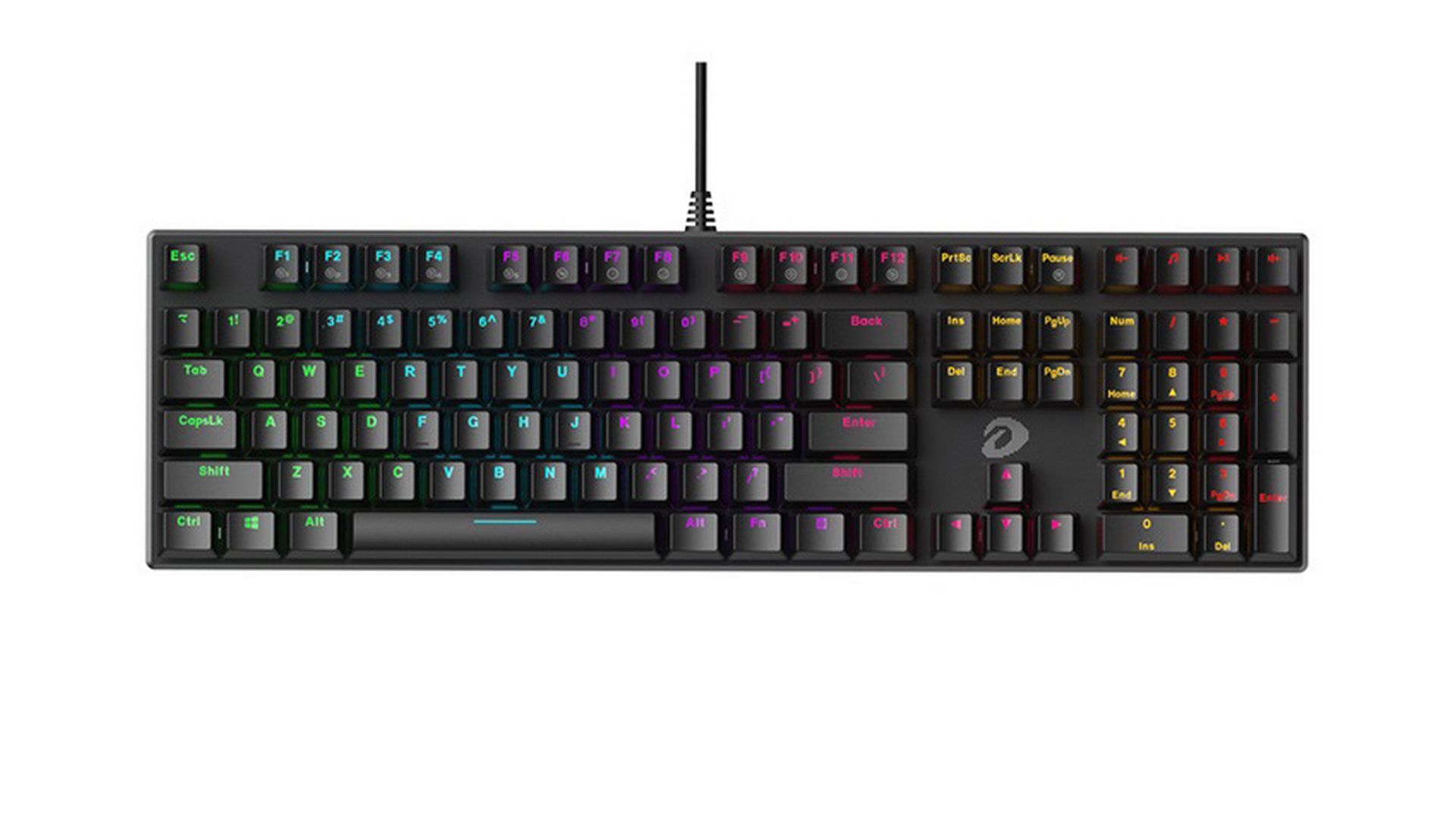 Bàn phím cơ DareU EK810 Multi LED Brown Switch