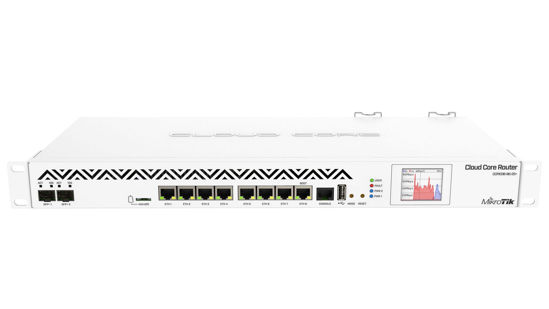 Bộ phát wifi Mikrotik (CCR1036-8G-2S+EM) 1 Bộ phát wifi Mikrotik (CCR1036-8G-2S+EM)