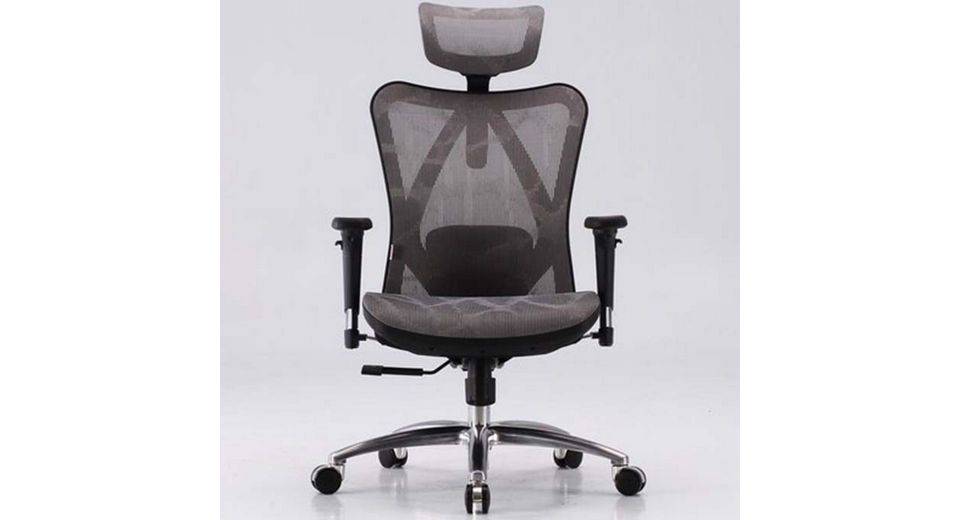 Ghế chơi game công thái học Sihoo M57-N102 Black Frame Grey Mesh