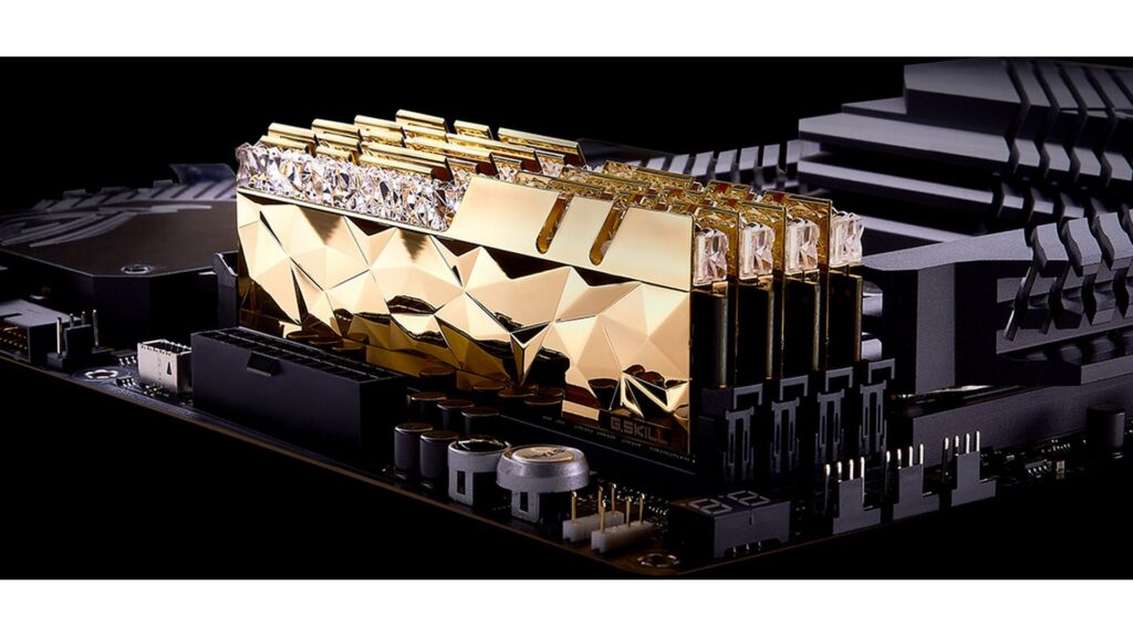 RAM Desktop GSkill Trident Z Royal Elite 16GB (2x8GB) DDR4 3600MHz (F4-3600C16D-16GTEGC) 7 RAM Desktop GSkill Trident Z Royal Elite 16GB (2x8GB) DDR4 3600MHz (F4-3600C16D-16GTEGC)