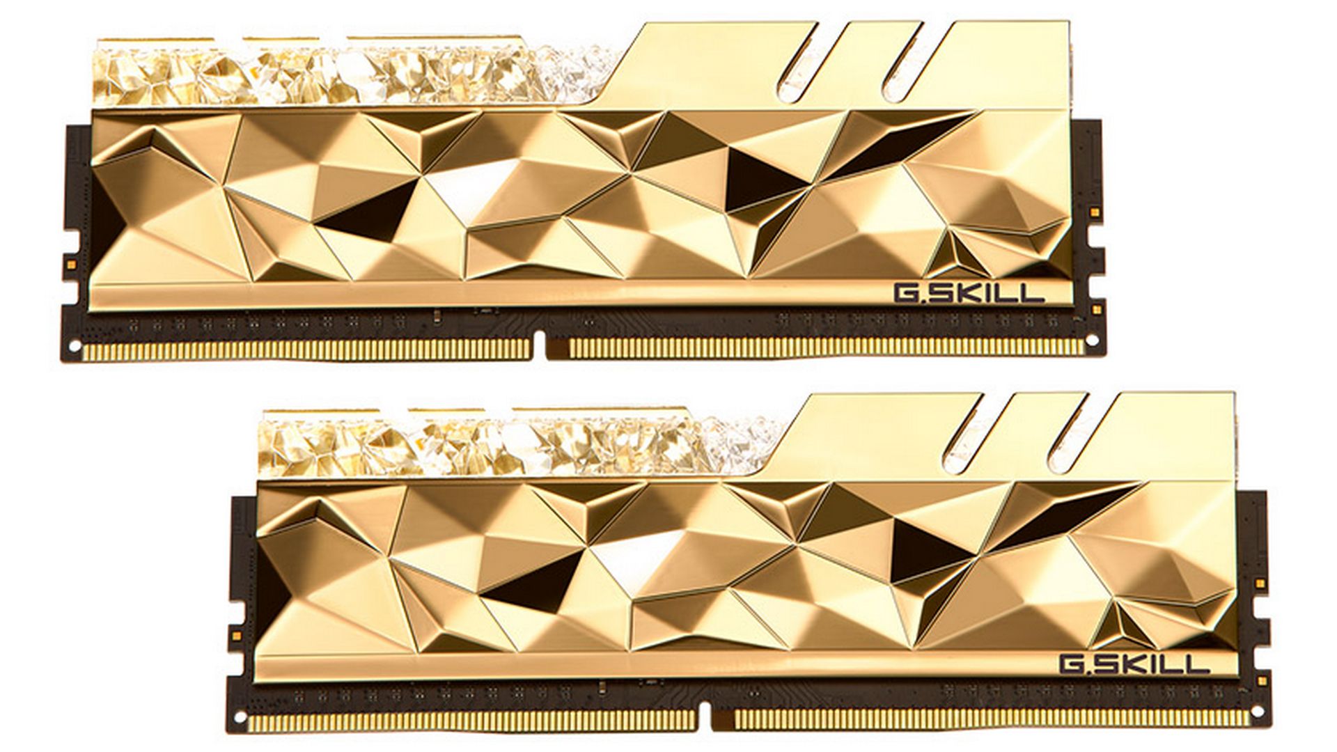 RAM Desktop GSkill Trident Z Royal Elite 16GB (2x8GB) DDR4 3600MHz (F4-3600C16D-16GTEGC) 2 RAM Desktop GSkill Trident Z Royal Elite 16GB (2x8GB) DDR4 3600MHz (F4-3600C16D-16GTEGC)